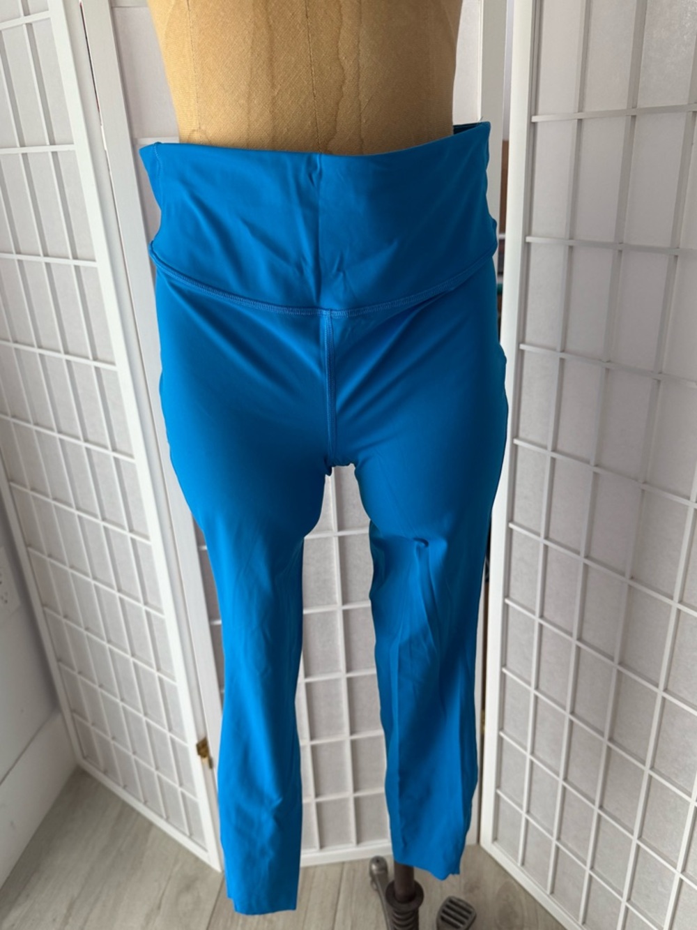 Lululemon Fast & Free HR Tight 24” XL Asia Fit Blue Nulux Leggings